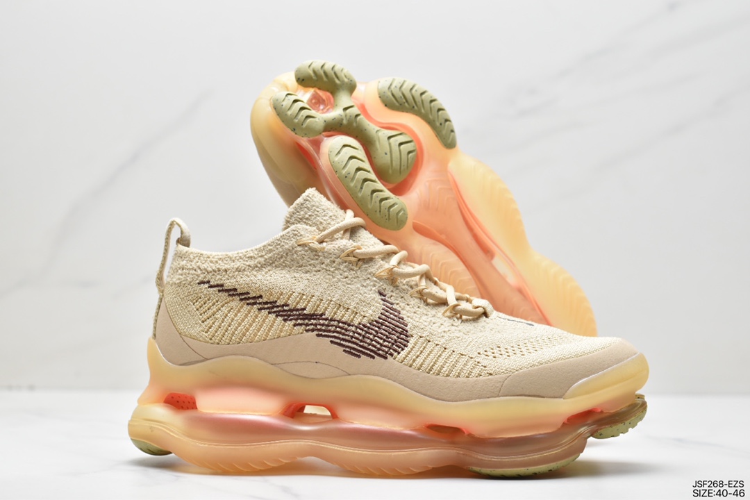 Nike Air Max Scorpion Flyknit”Phantom/Black/Light Cream”天蝎座系列DJ4701-003