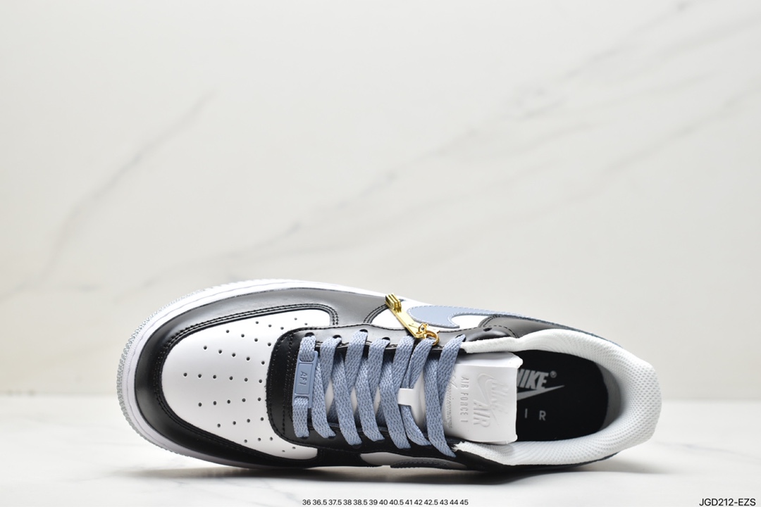 Nike Air Force 1 Low 白黑灰 空军一号FD9065-100