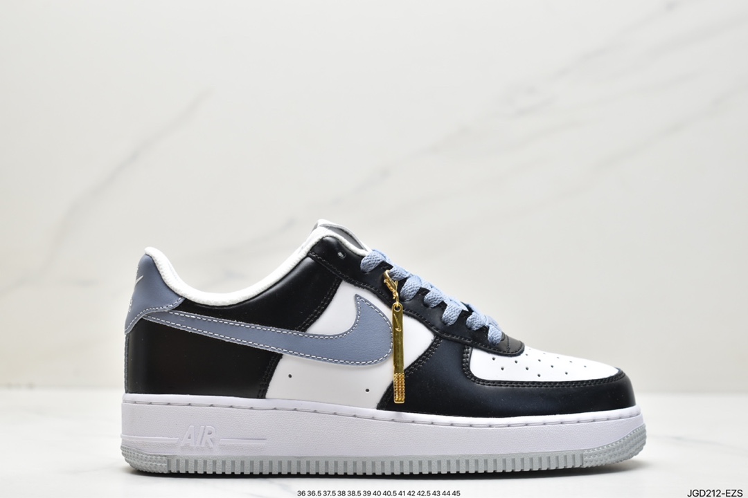 Nike Air Force 1 Low 白黑灰 空军一号FD9065-100