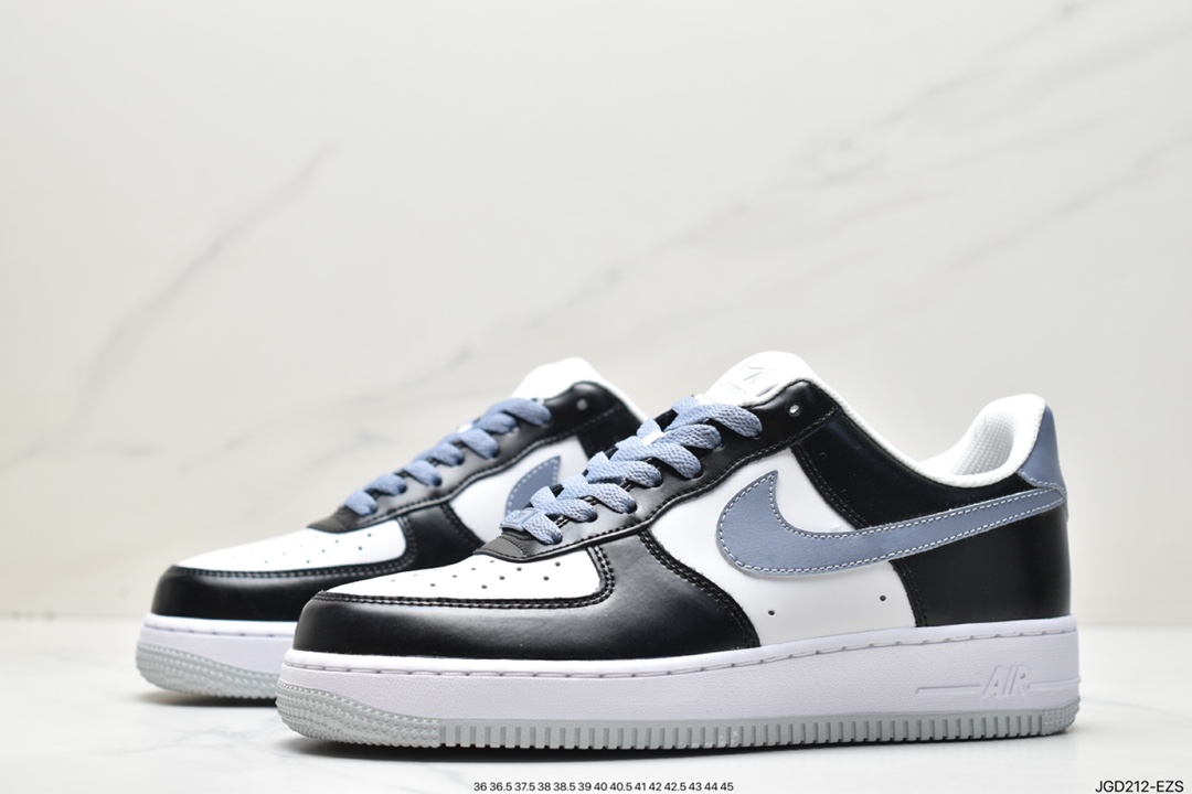 Nike Air Force 1 Low 白黑灰 空军一号FD9065-100