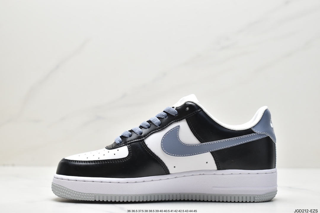 Nike Air Force 1 Low 白黑灰 空军一号FD9065-100
