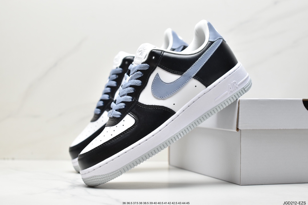Nike Air Force 1 Low 白黑灰 空军一号FD9065-100
