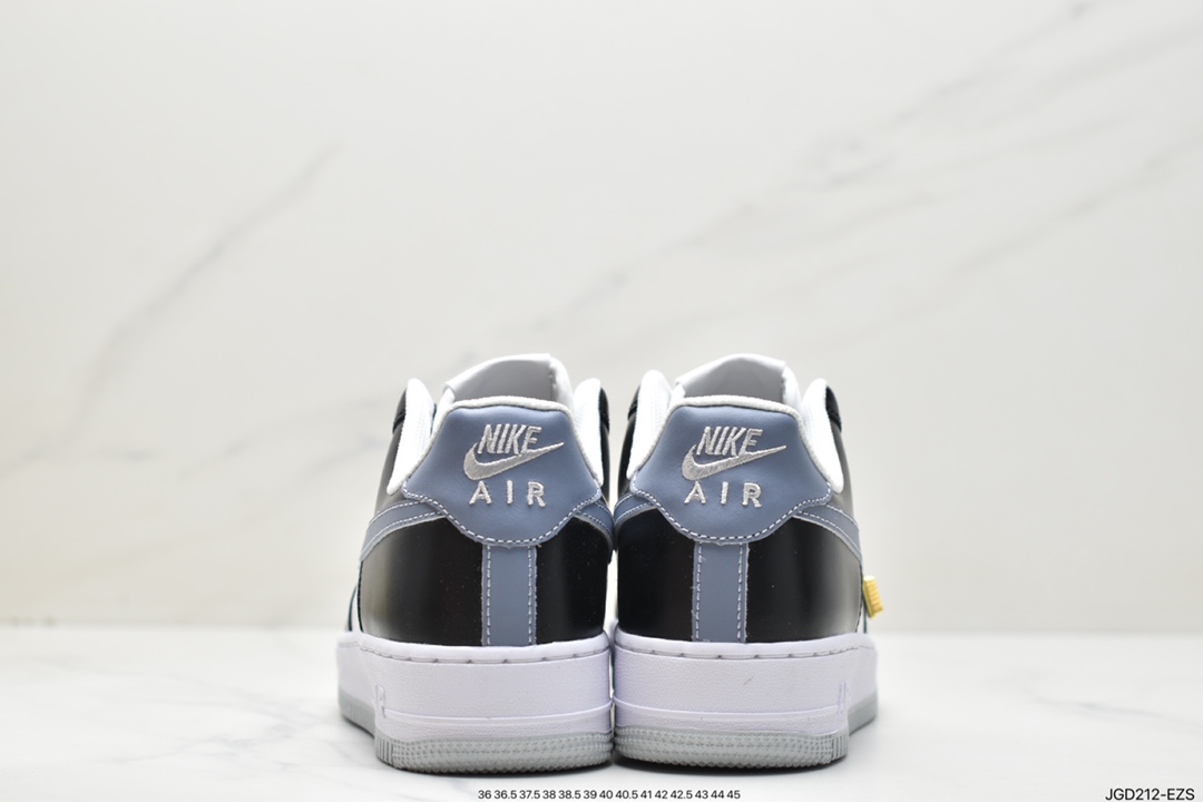 Nike Air Force 1 Low 白黑灰 空军一号FD9065-100