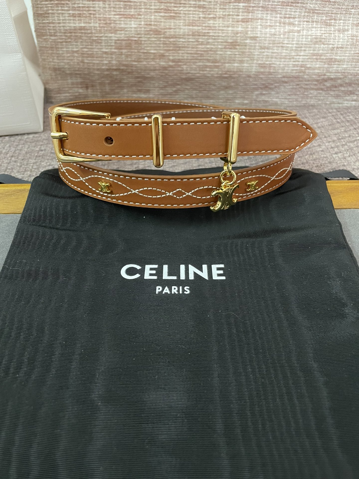 WESTERN小号CELINE刺绣复