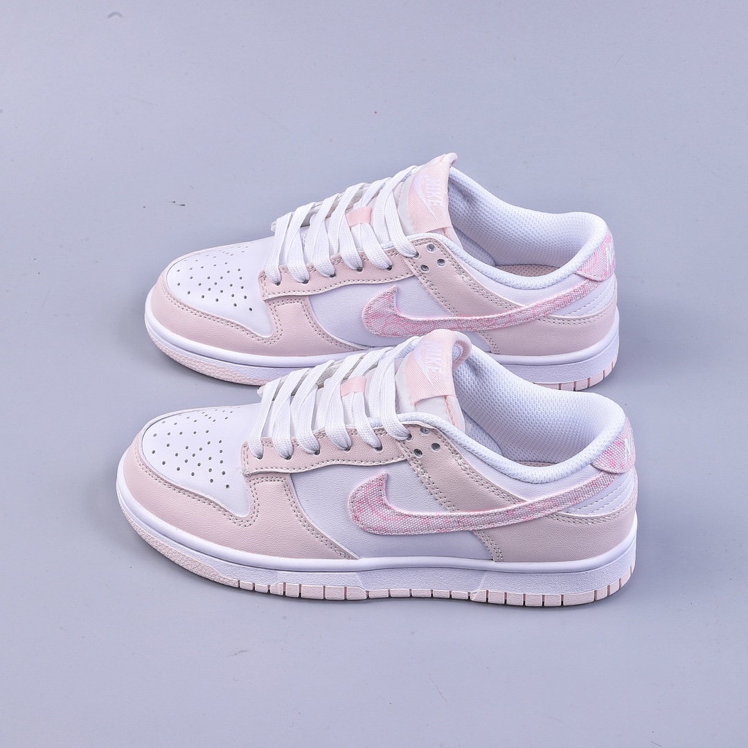 200 Nike Dunk Low ”Pink Paisley” 樱花粉 SB低帮运动休闲板鞋 FD1449-100