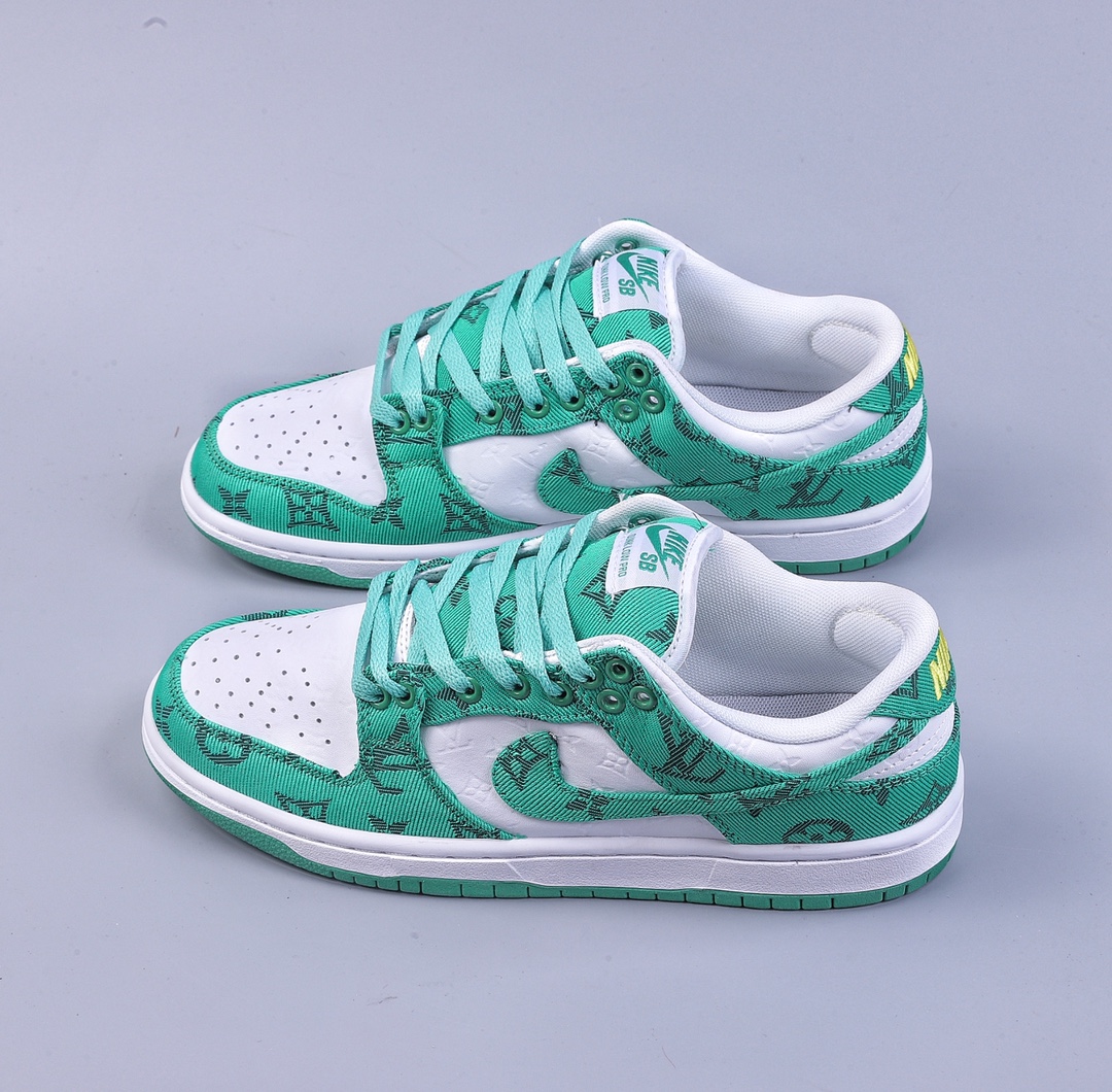 170 新品出货 Nike Dunk Low “LV联名”高端定制 BQ6817-309