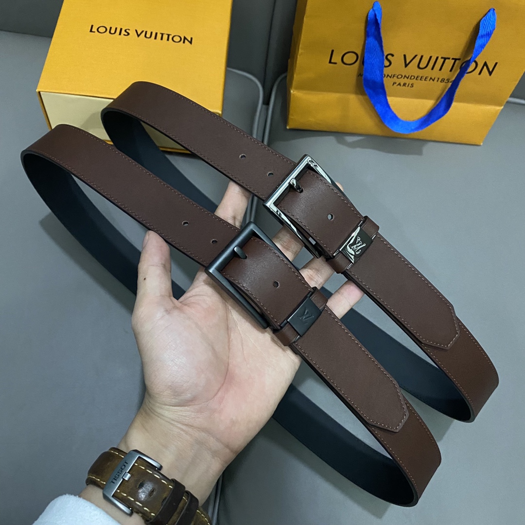 Louis Vuitton Belts Sale Outlet Online
 Men Calfskin Cowhide