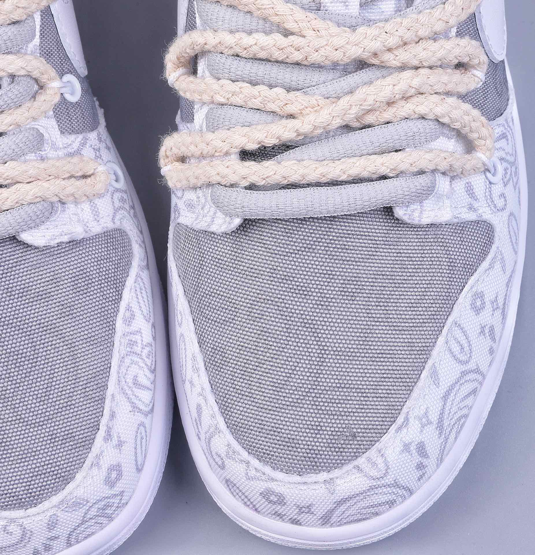 280 Nike Dunk Low ESS 反转腰果花 定制版解构绑带休闲板鞋 DJ9955-100
