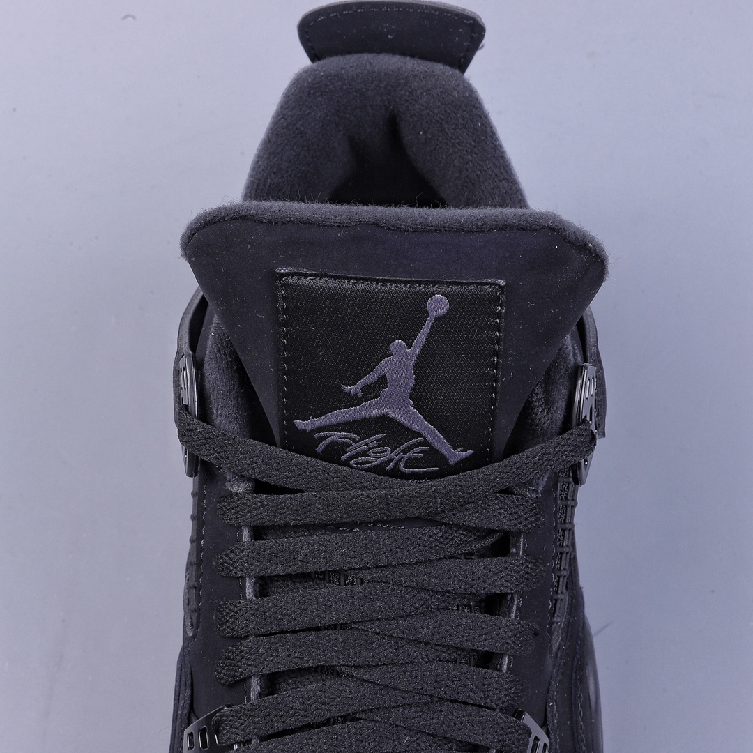 350 LL版Air Jordan AJ4 Retro 黑猫 CU1110-010 耗时半年巨作 4