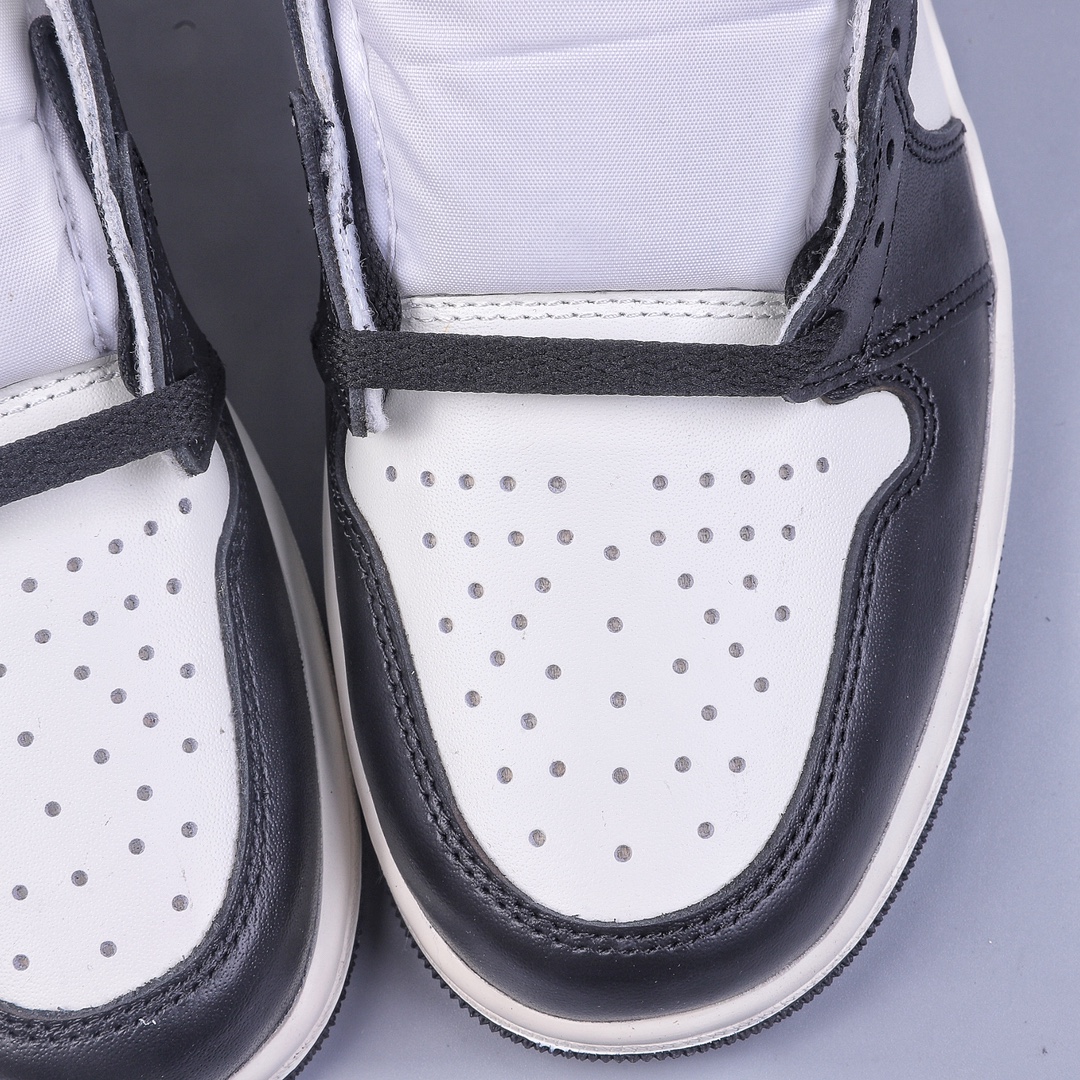 350 LL版Air Jordan AJ1 Retro High 黑摩卡小倒钩 555088-105