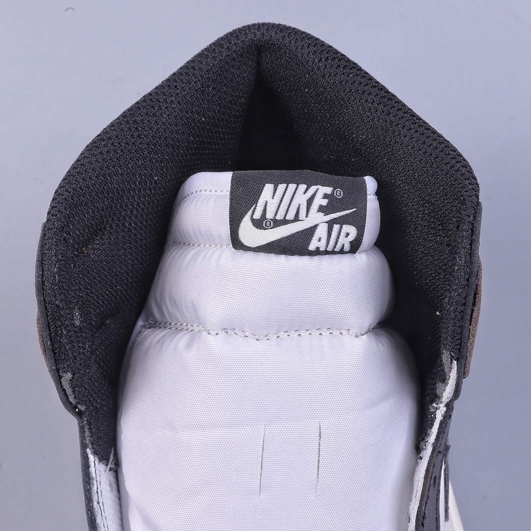 350 LL版Air Jordan AJ1 Retro High 黑摩卡小倒钩 555088-105