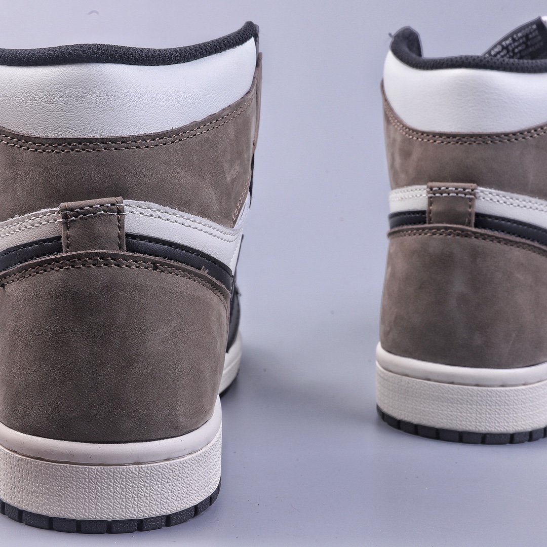 350 LL版Air Jordan AJ1 Retro High 黑摩卡小倒钩 555088-105
