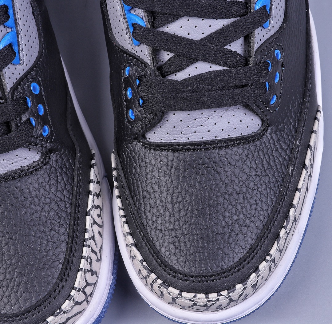 260 R版Nike Air Jordan 3 Retro”Sport Blue”迈克尔·乔丹AJ3代中帮136064-007