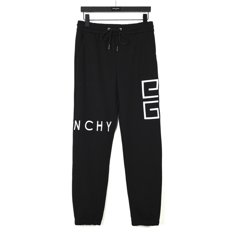 Givenchy/纪梵希 22ss 四宫格logo刺绣卫裤