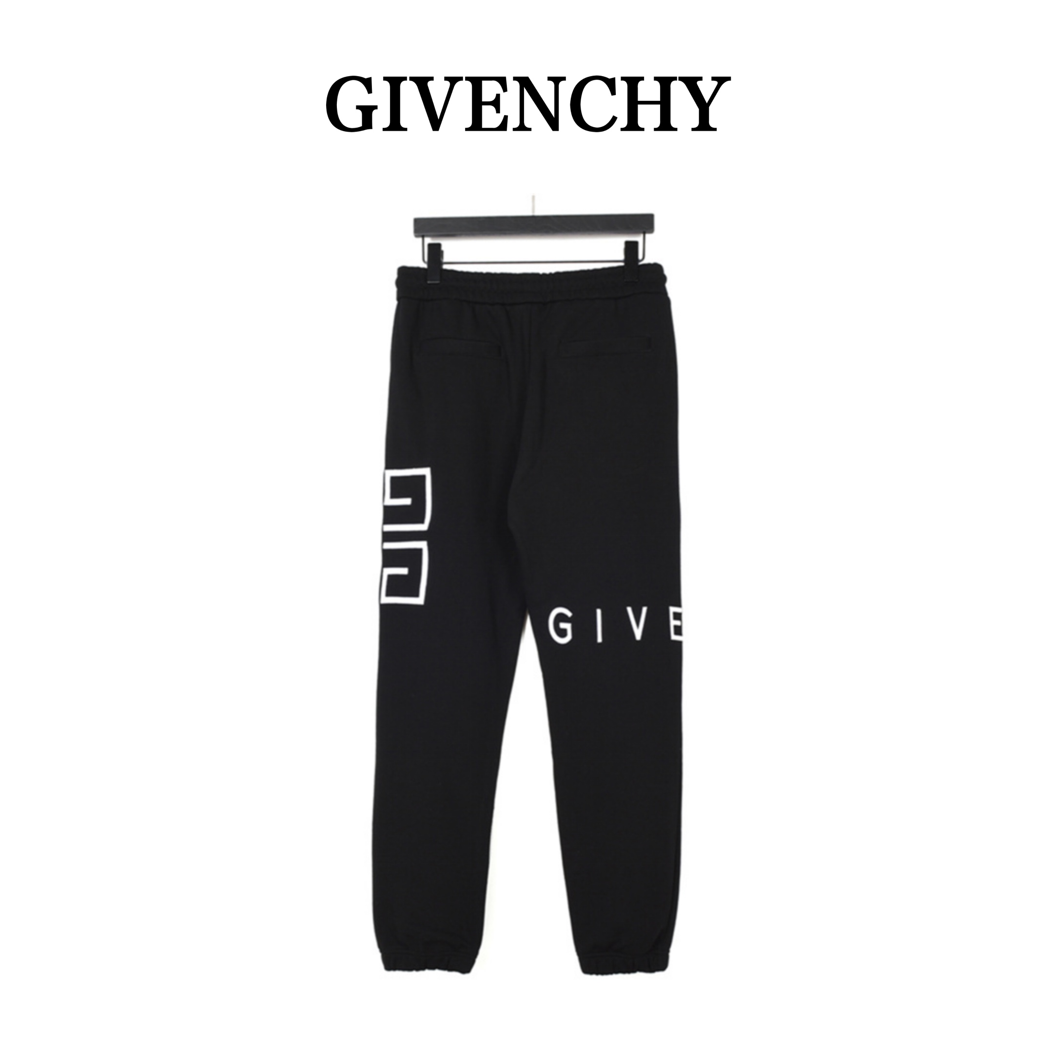 Givenchy/纪梵希 22ss 四宫格logo刺绣卫裤