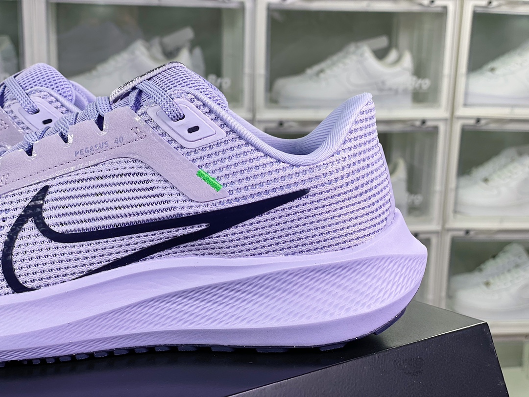 200  Air Zoom Pegasus 40”Violet/Navy”40代超级慢跑鞋“网织薰衣草紫罗兰暗蓝”DV3853-500