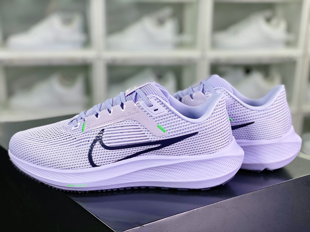 200  Air Zoom Pegasus 40”Violet/Navy”40代超级慢跑鞋“网织薰衣草紫罗兰暗蓝”DV3853-500