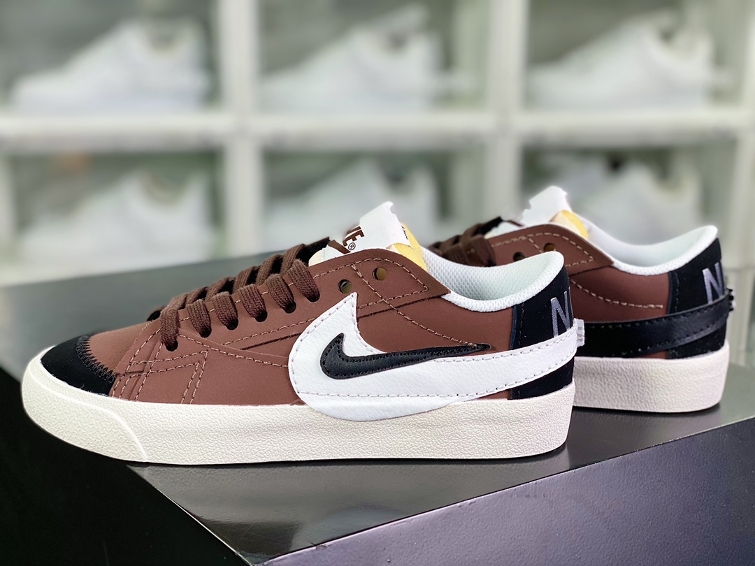 160 Blazer 77 Low Jumbo”Coffee Brown/Black/White”1977开拓者系列低帮FD2158-222