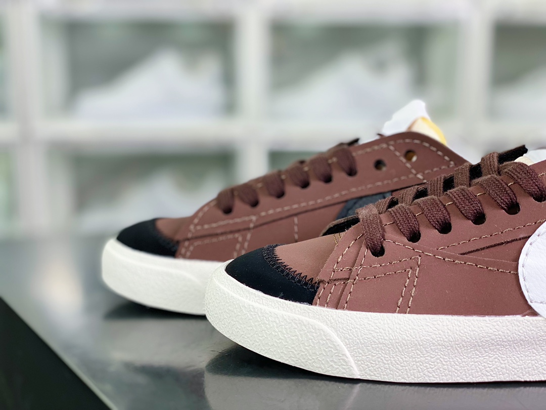 160 Blazer 77 Low Jumbo”Coffee Brown/Black/White”1977开拓者系列低帮FD2158-222