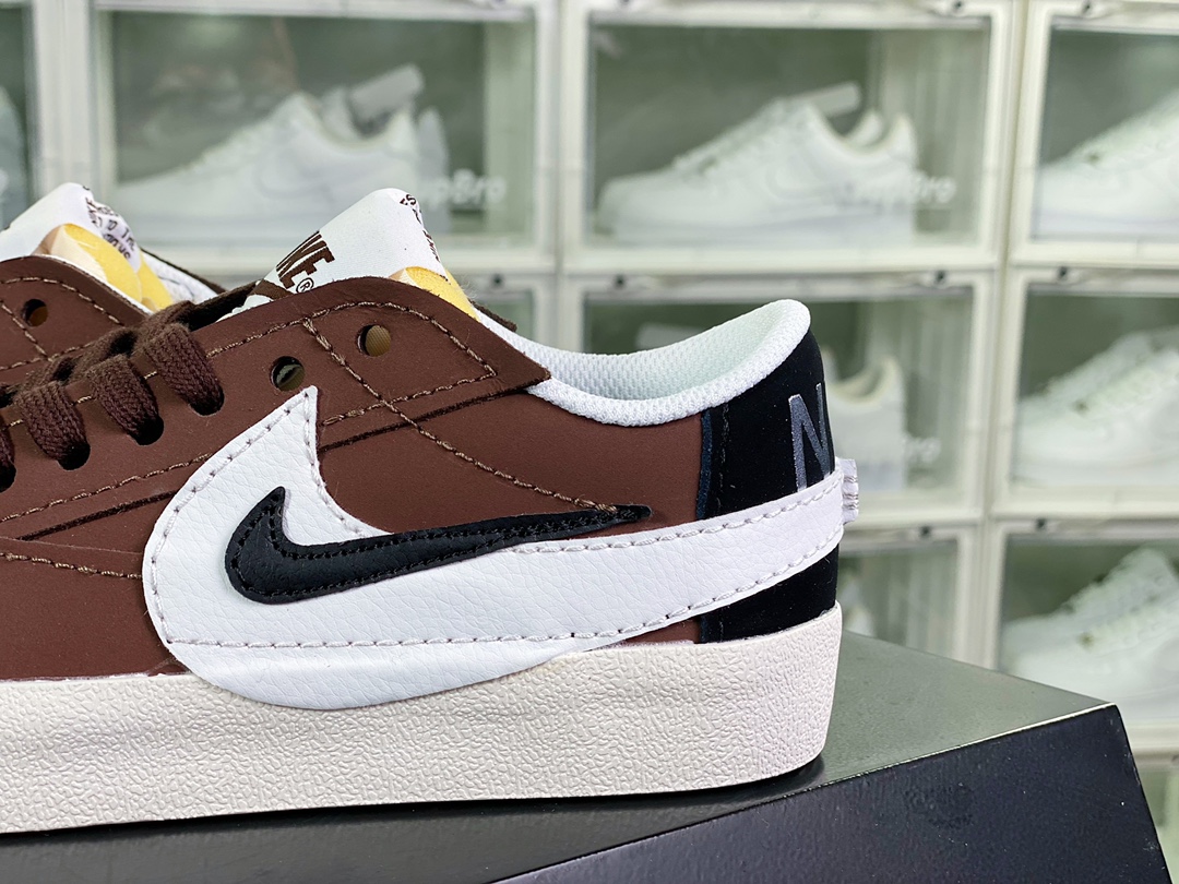 160 Blazer 77 Low Jumbo”Coffee Brown/Black/White”1977开拓者系列低帮FD2158-222