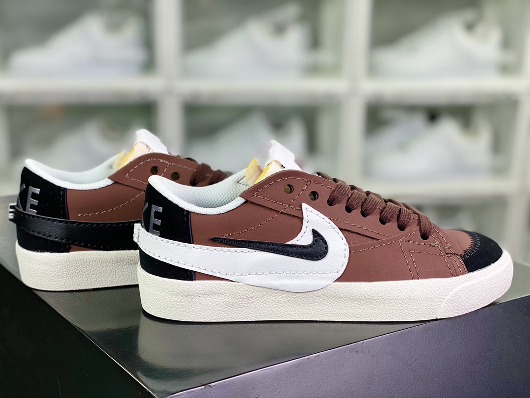 160 Blazer 77 Low Jumbo”Coffee Brown/Black/White”1977开拓者系列低帮FD2158-222