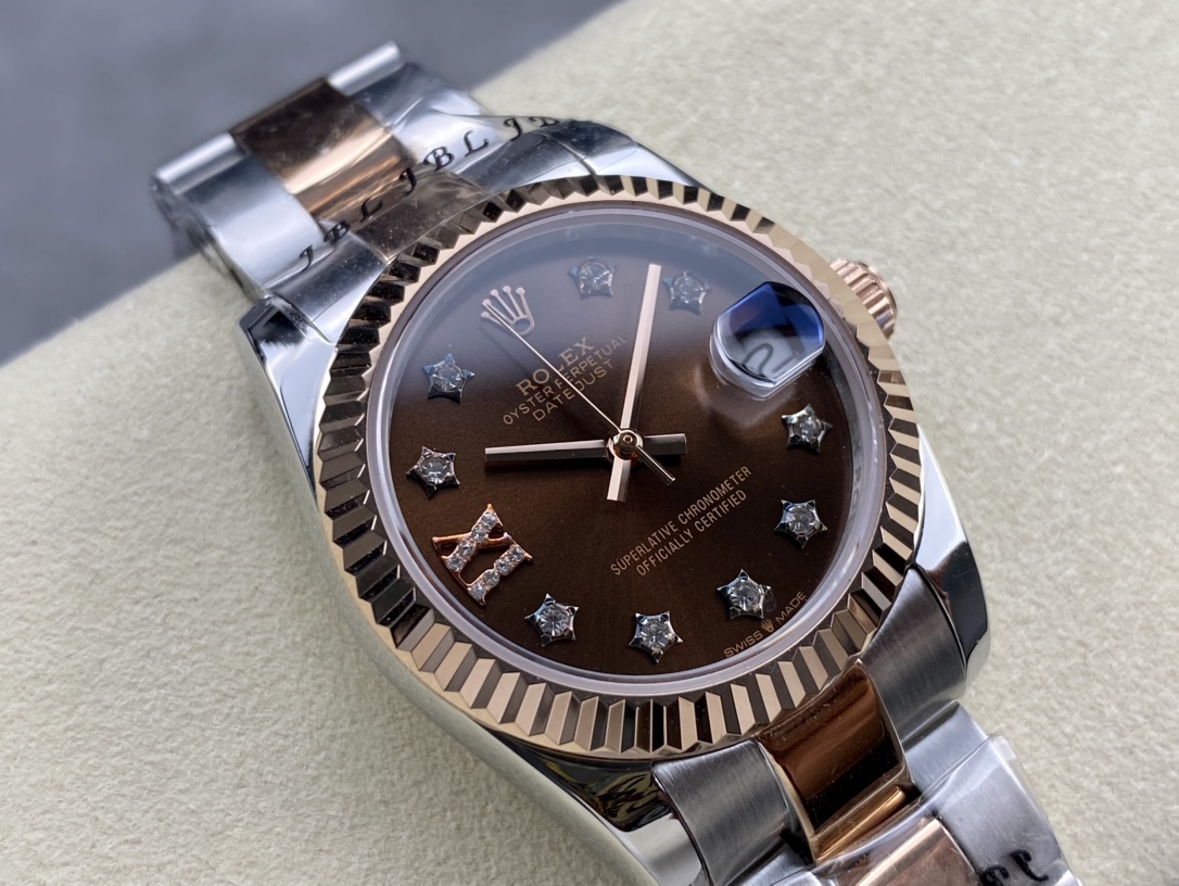 SK Factory 女款 劳力士Rolex 日志型31mm 自動巻き腕時計