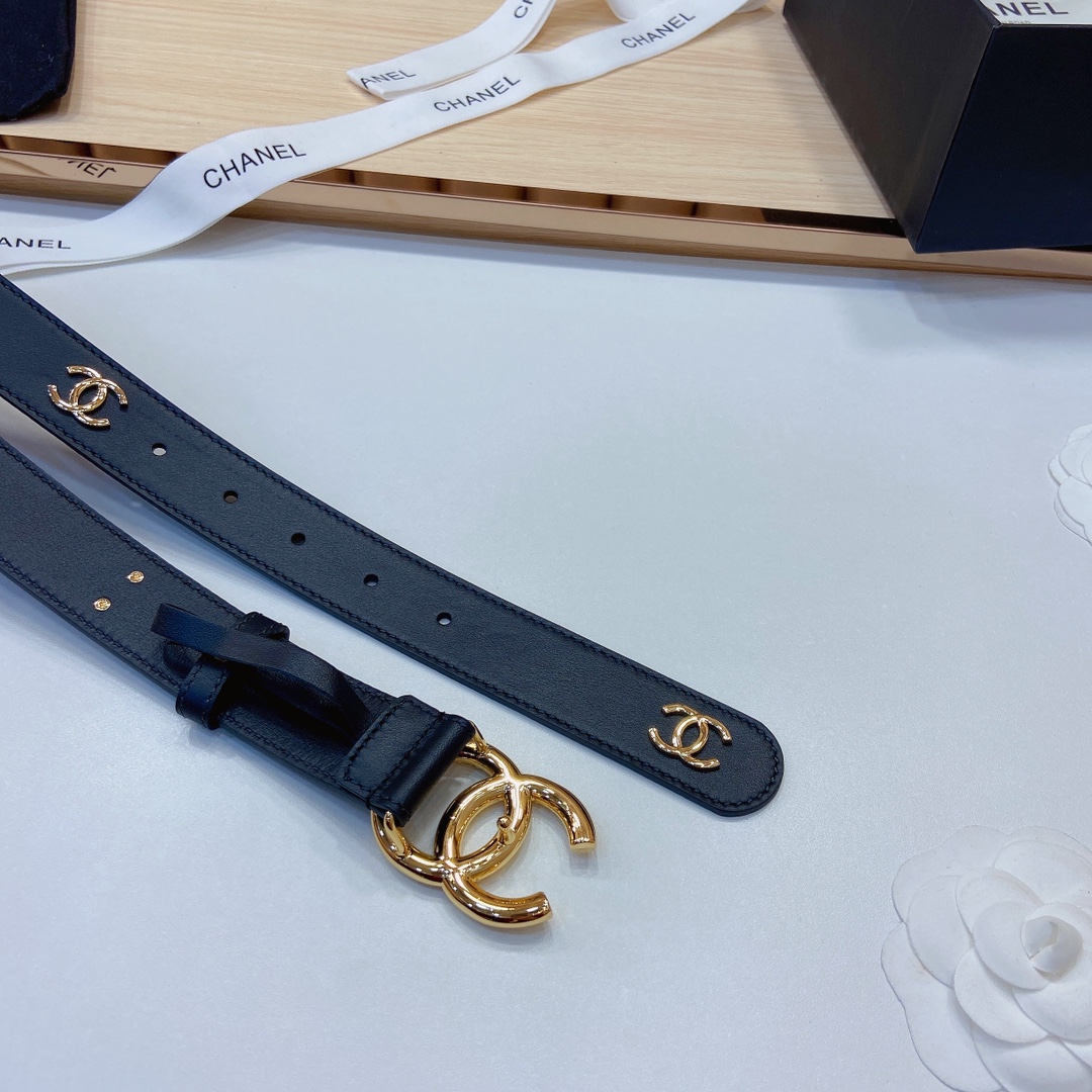 小香3.0Cm双面小牛皮与精品贵金属
