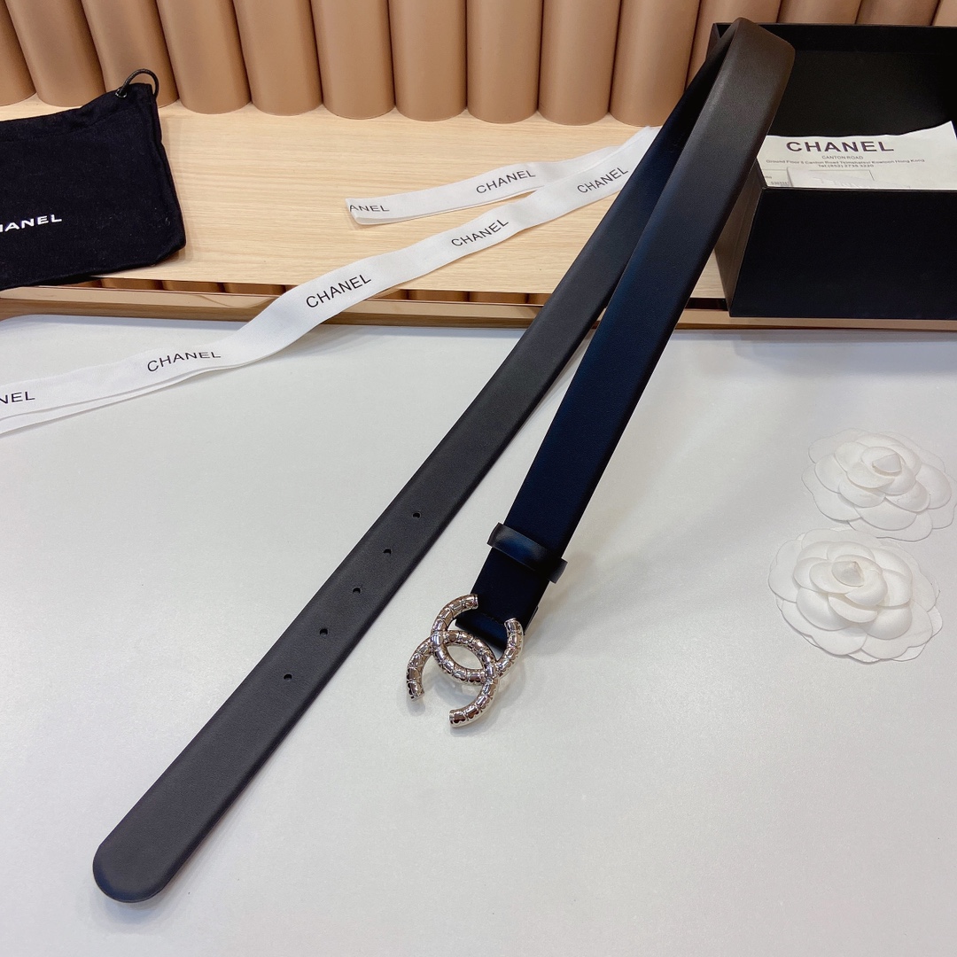 小香3.0Cm双面小牛皮与精品贵金属