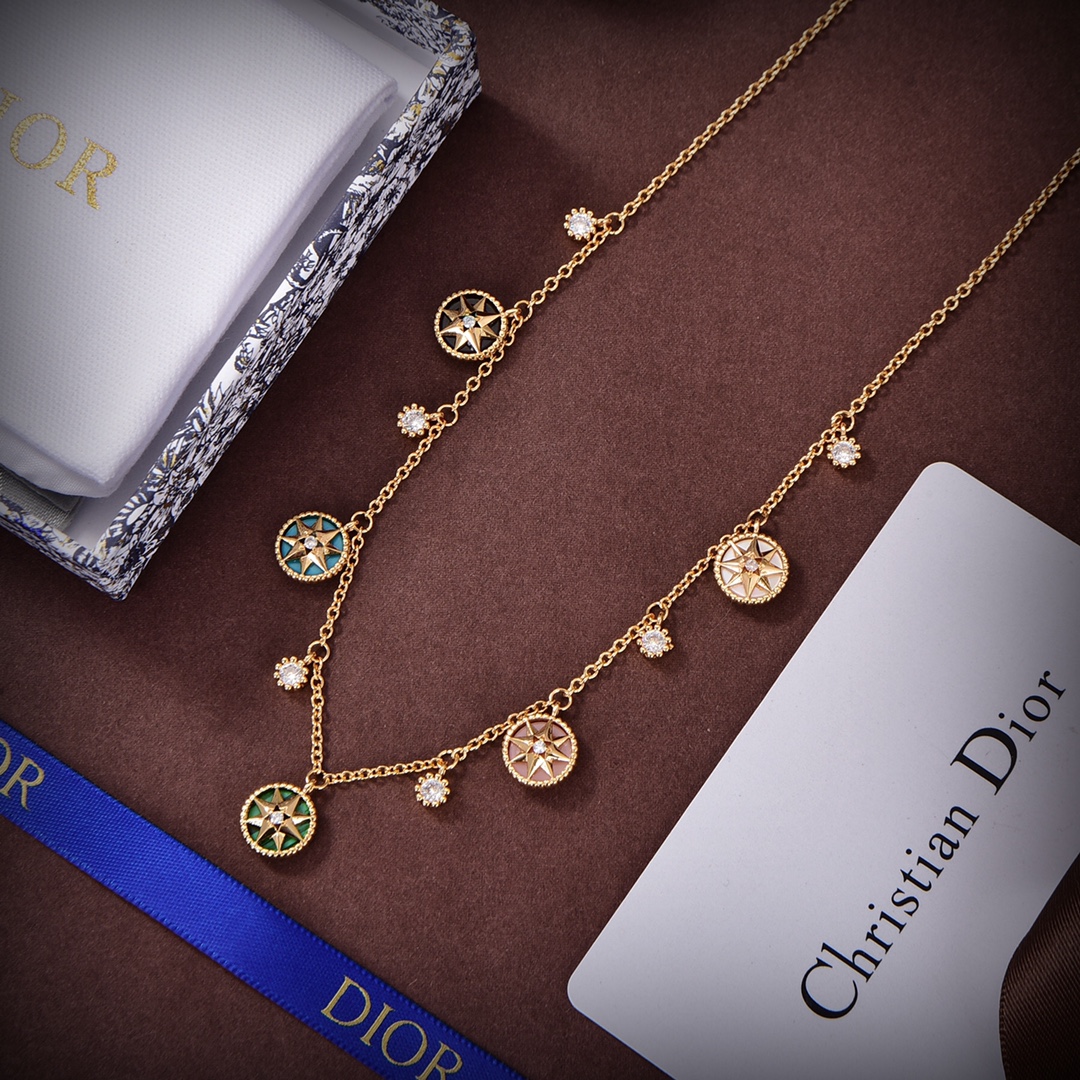 Buy Top High quality Replica
 Dior Jewelry Necklaces & Pendants Summer Collection Fashion