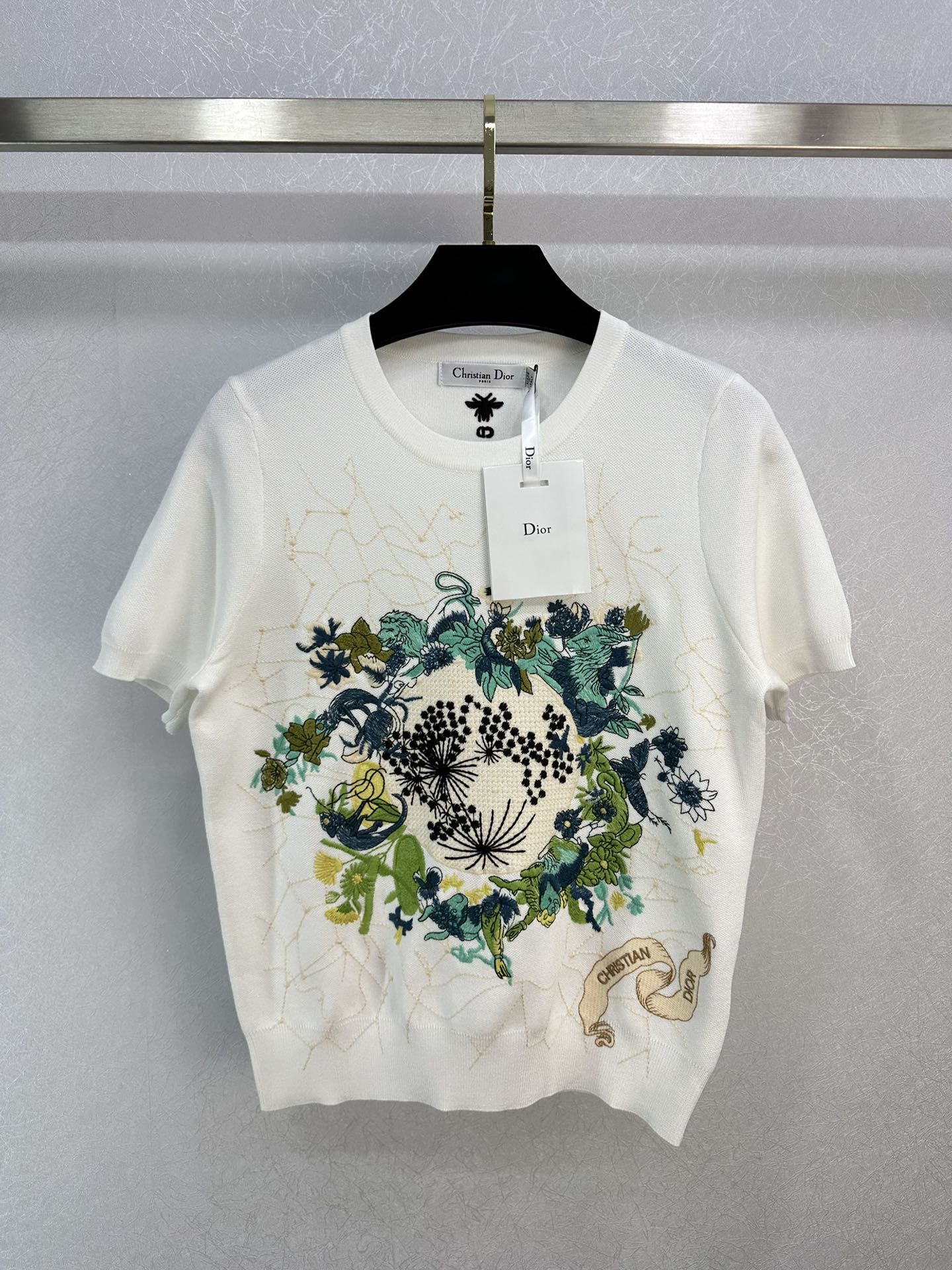 Dior Clothing Shirts & Blouses Embroidery Wool Fashion