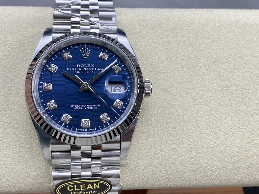 Styles & Where to Buy
 Rolex Datejust Watch Blue Brown Green