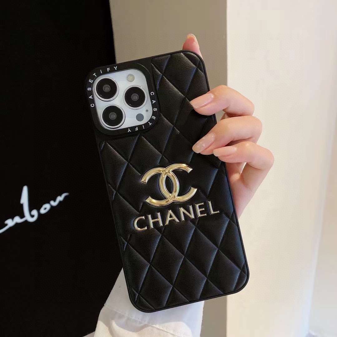 Chanel Phone Case Bronzing