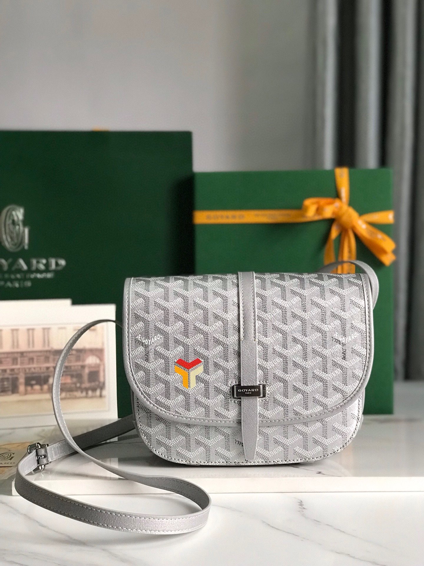 Goyard Borse Messenger Tutto acciaio Cotone Lino Fashion GY020198