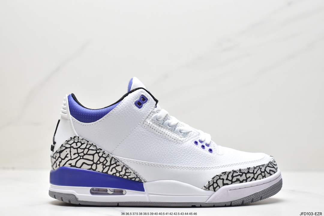 170 Air Jordan 3 Retro 迈克尔·乔丹AJ3代中帮篮球鞋 DN3707-260