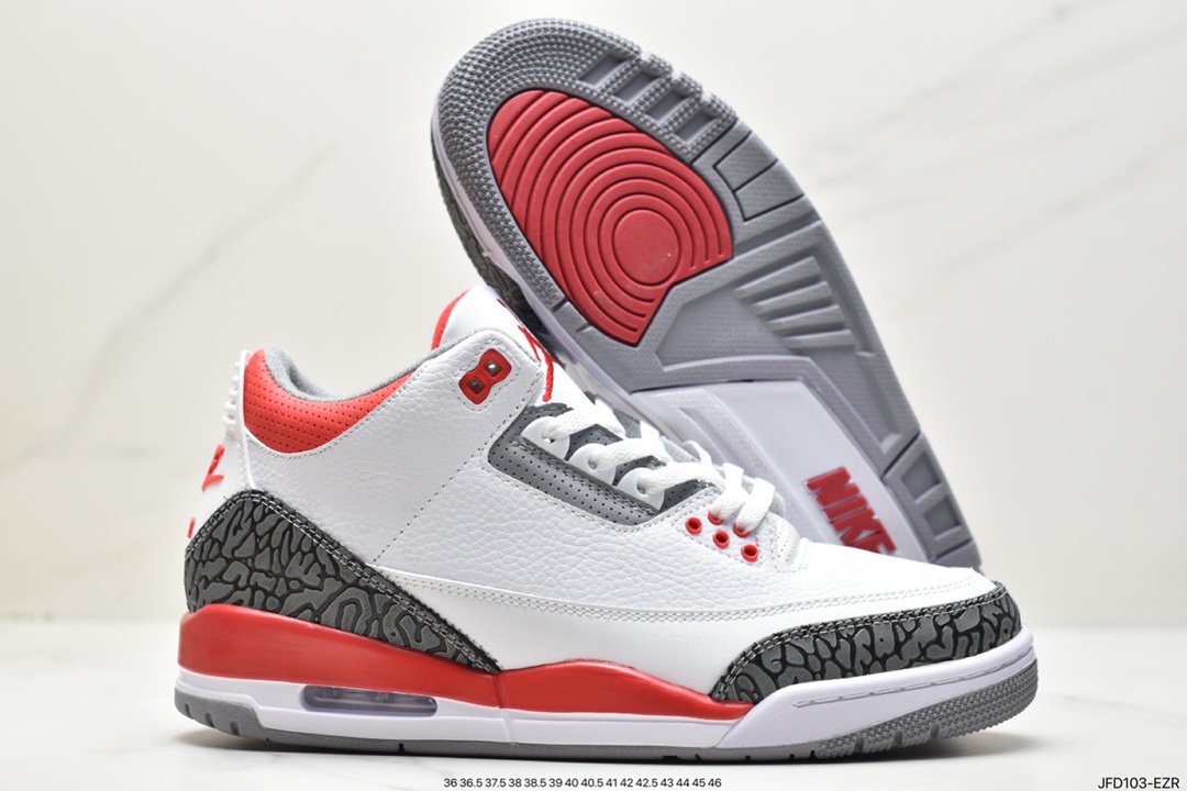 170 Air Jordan 3 Retro 迈克尔·乔丹AJ3代中帮篮球鞋 DN3707-260