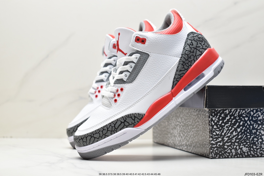 170 Air Jordan 3 Retro 迈克尔·乔丹AJ3代中帮篮球鞋 DN3707-260