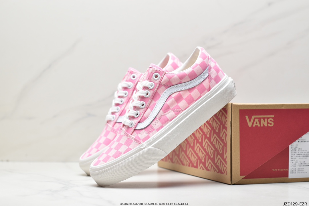 140 万斯Vans 万斯 Style 36 经典厚底低帮休闲帆布板鞋