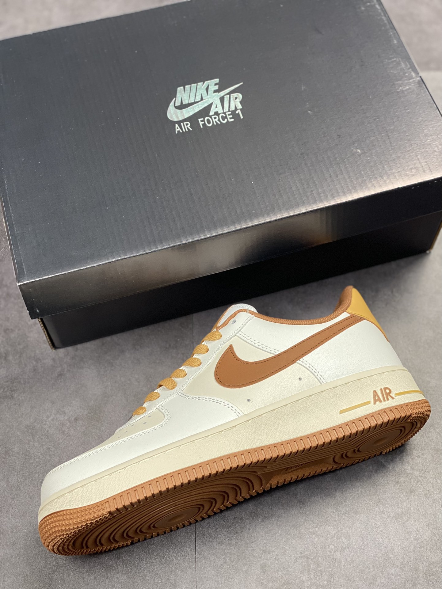 190 Nike Air Force 1 Low 07 白棕 原楦头原纸板YY3188-103
