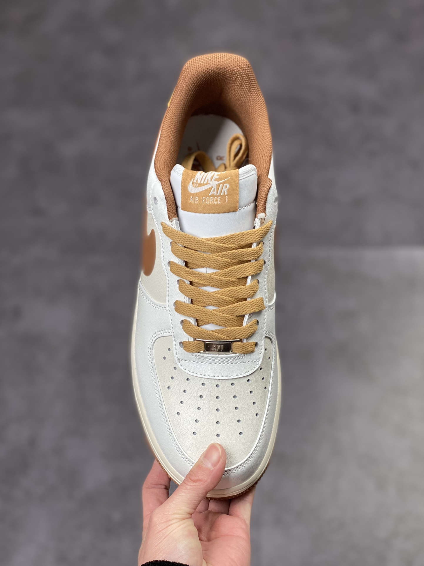 190 Nike Air Force 1 Low 07 白棕 原楦头原纸板YY3188-103