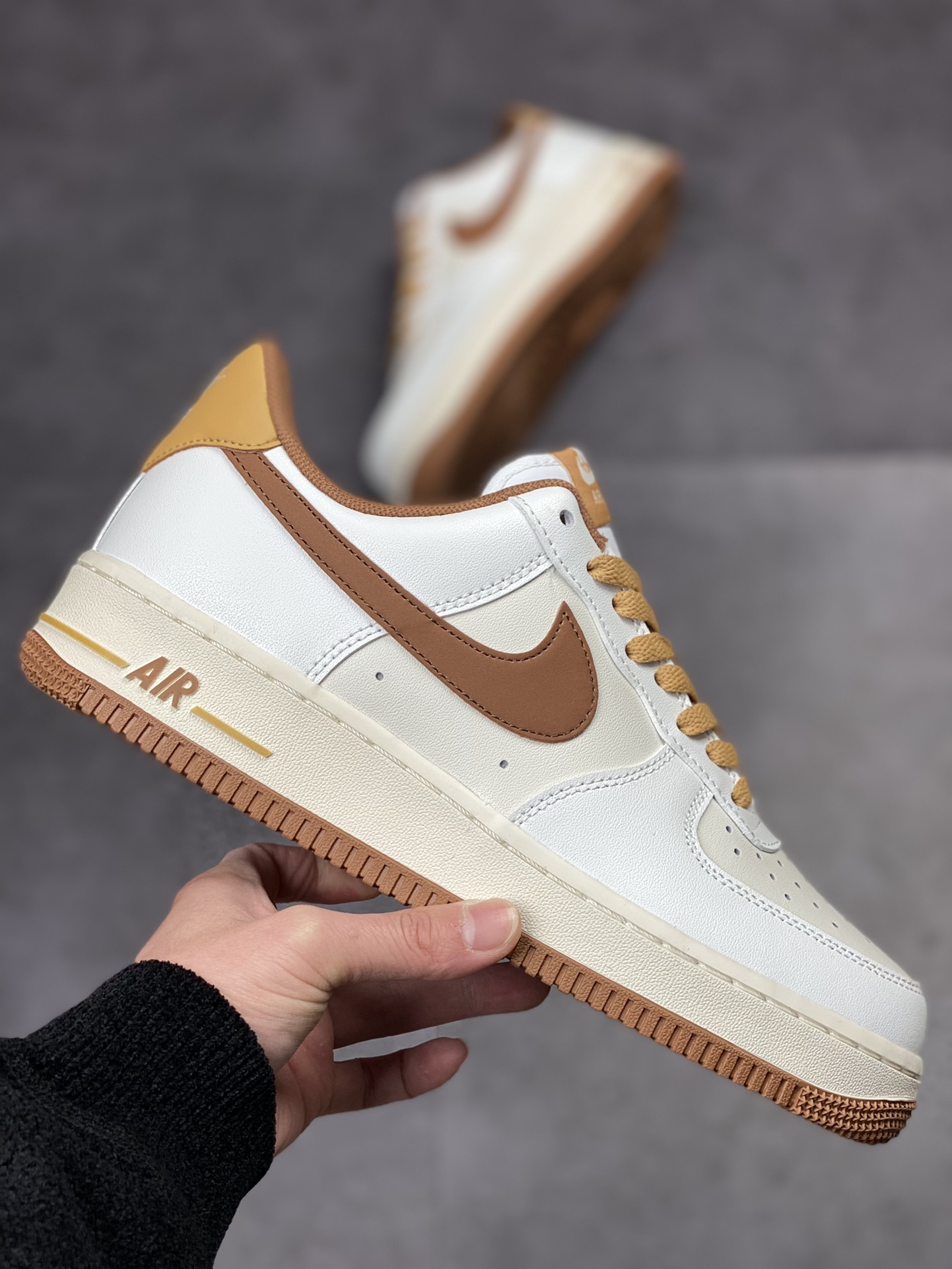 190 Nike Air Force 1 Low 07 白棕 原楦头原纸板YY3188-103