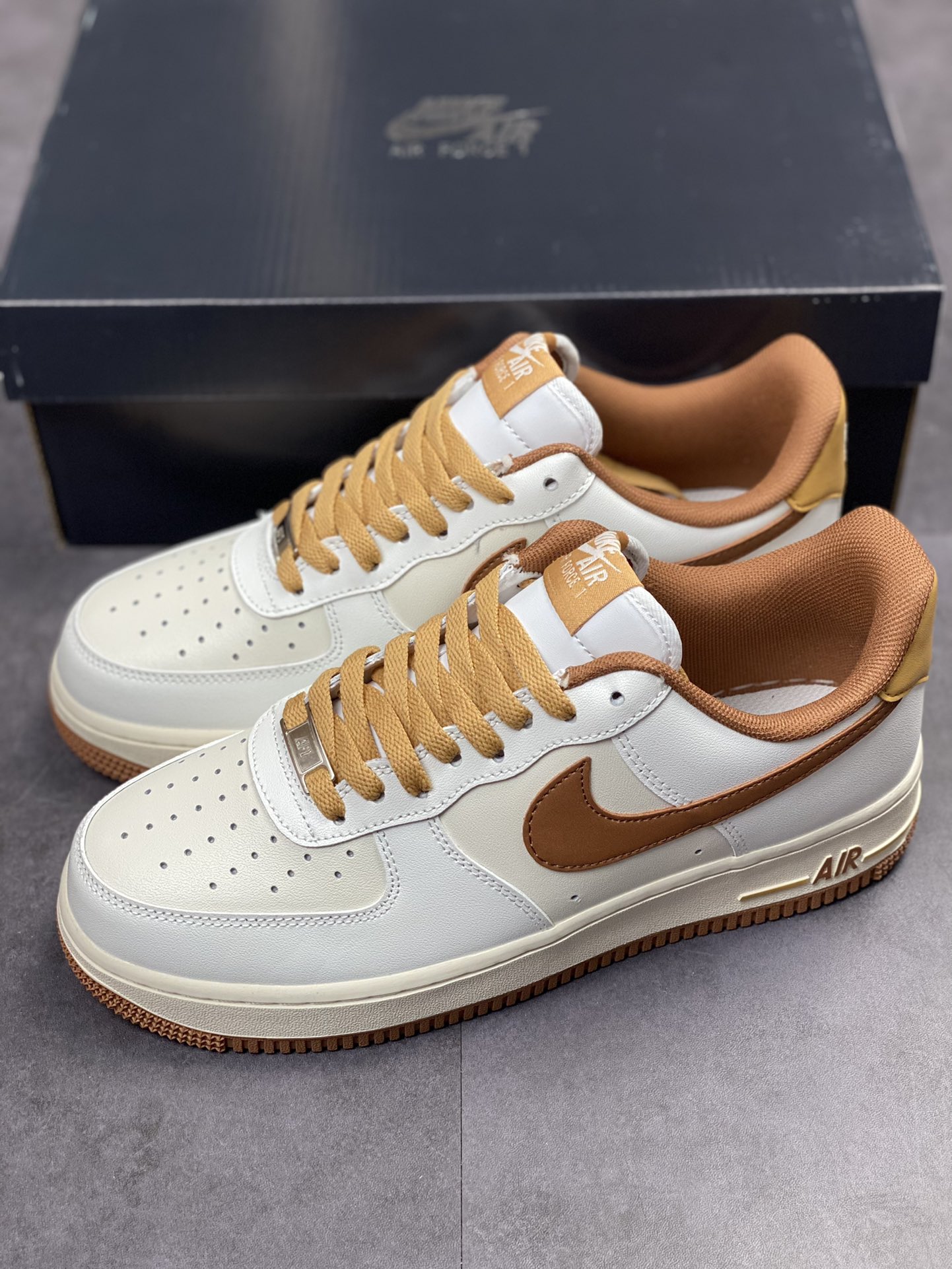 190 Nike Air Force 1 Low 07 白棕 原楦头原纸板YY3188-103