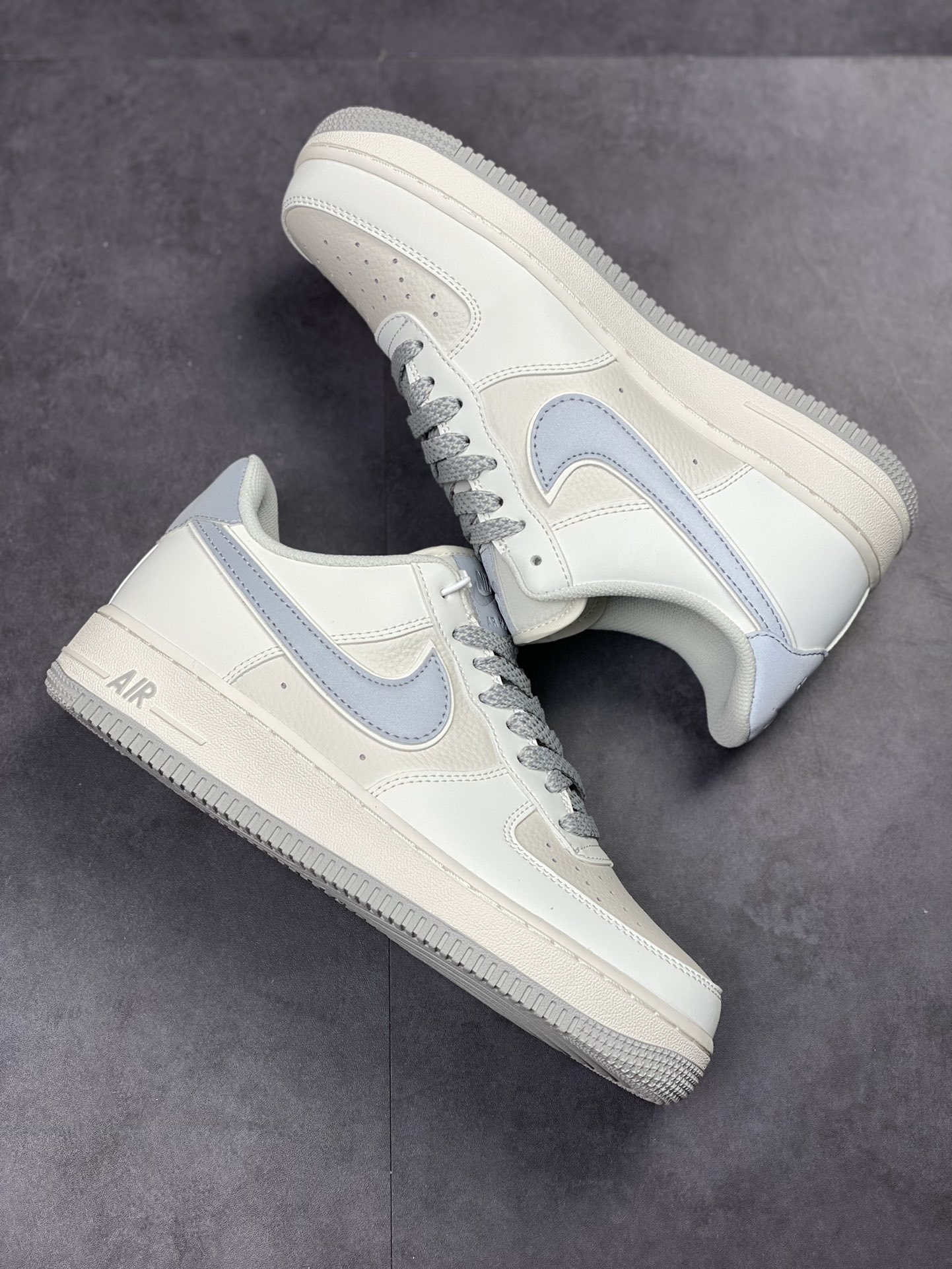 230 Nike Air Force 1 Low 07 米白银灰3M GL6835-009