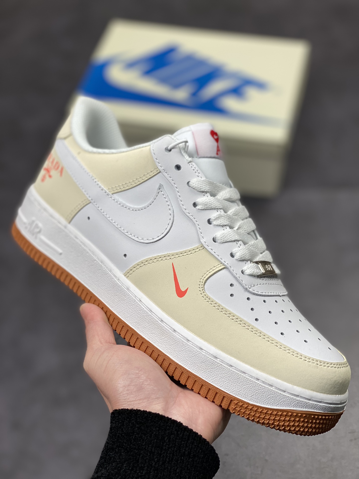 210 Nike Air Force 1 Low 07 普拉达联名米白 315122-004