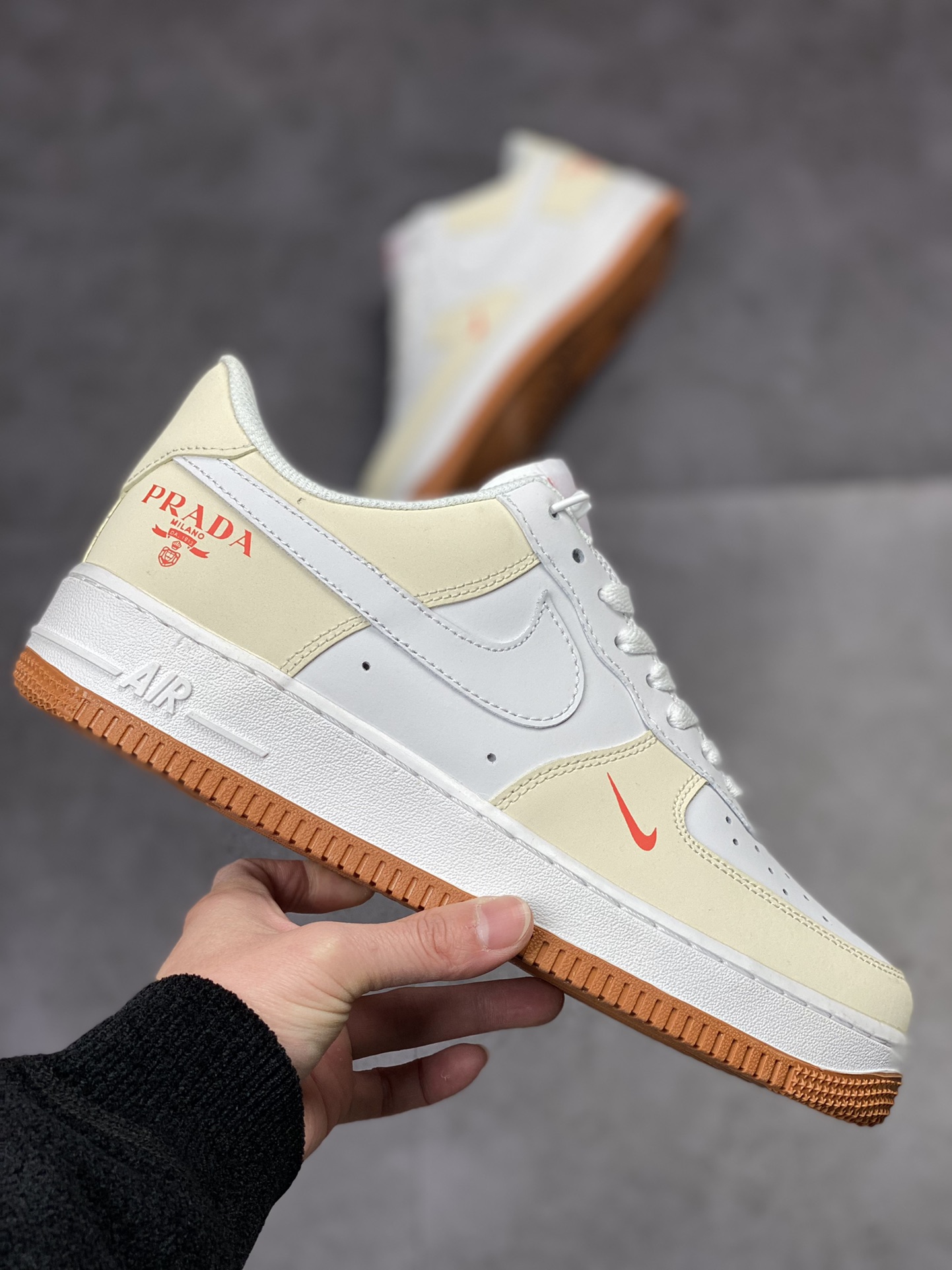 210 Nike Air Force 1 Low 07 普拉达联名米白 315122-004