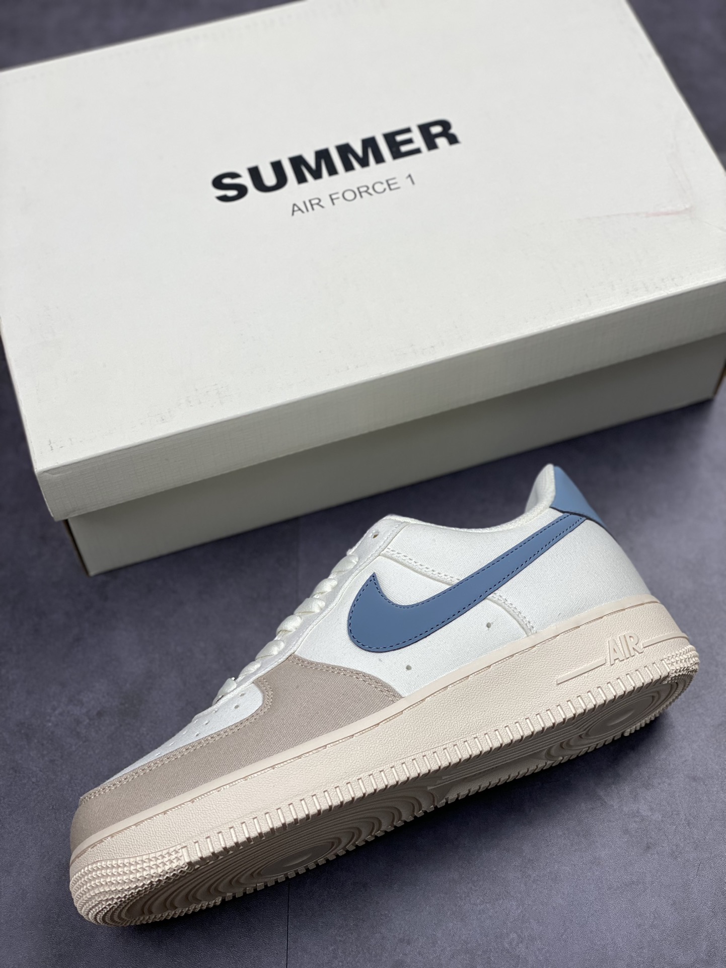 190 Nike Air Force 1 Low 07 白蓝粽丹宁布 DG2296-022