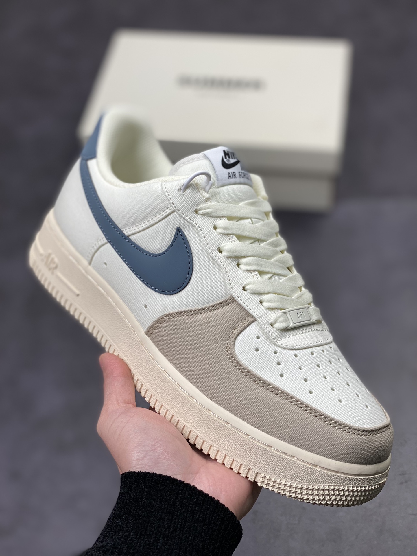 190 Nike Air Force 1 Low 07 白蓝粽丹宁布 DG2296-022