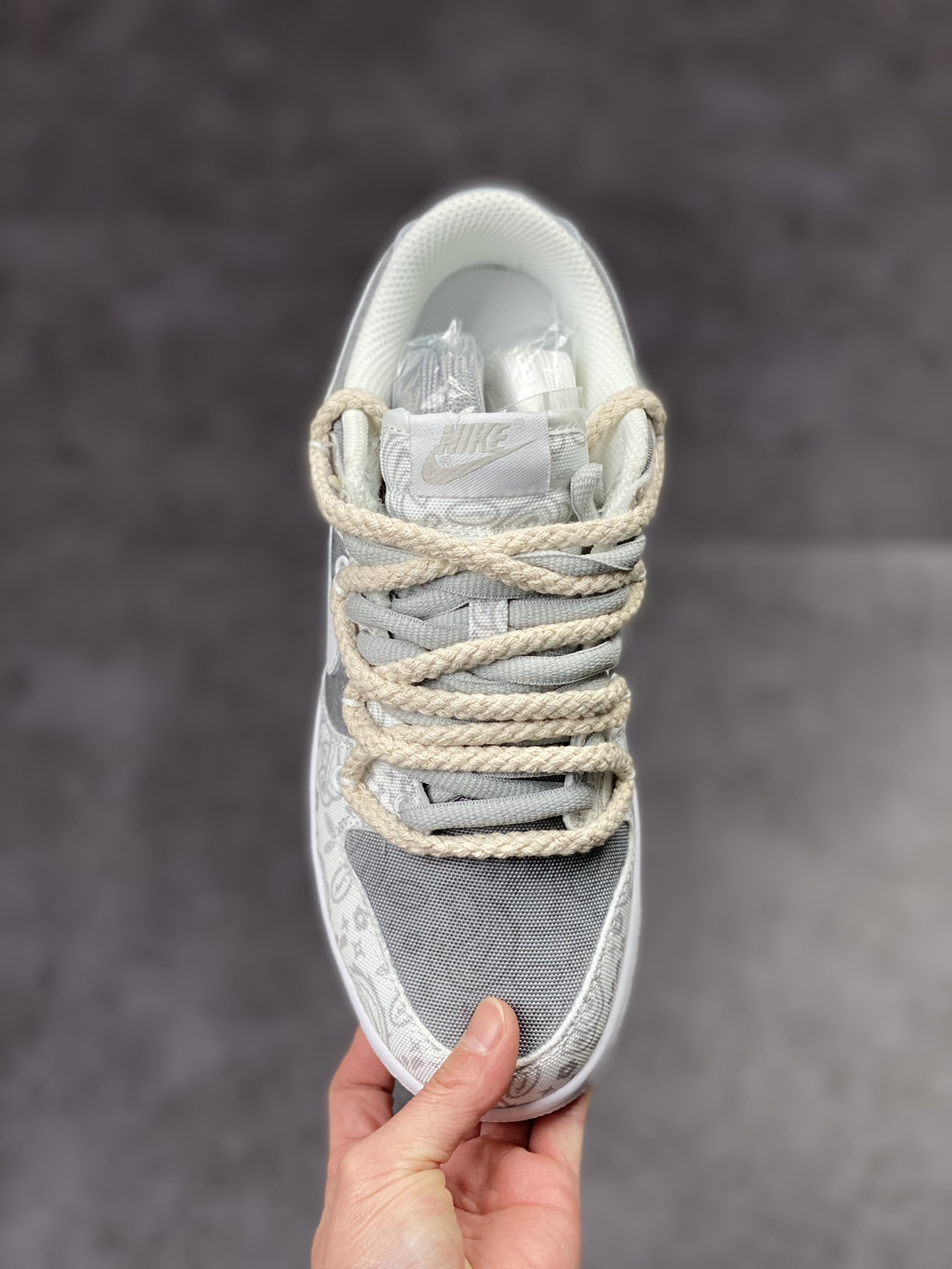 280 Nike SB Dunk Low 雾霾灰腰果花 牛仔帆布 DJ9955-100