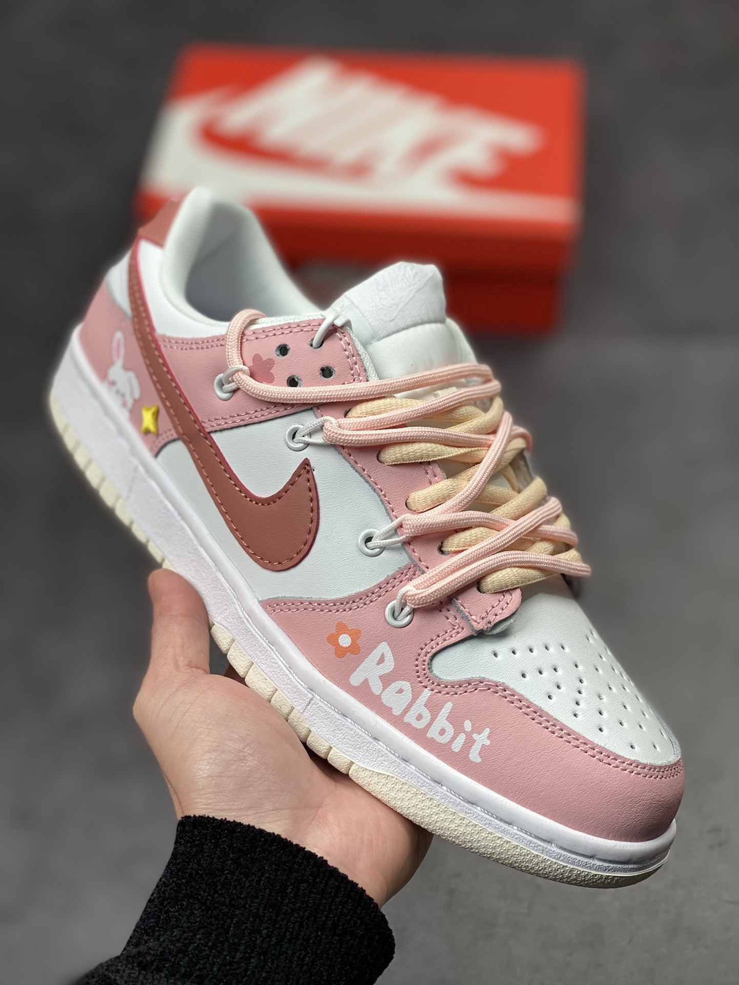 190 NIKE SB Dunk Low 白粉绑带 CW1590-001