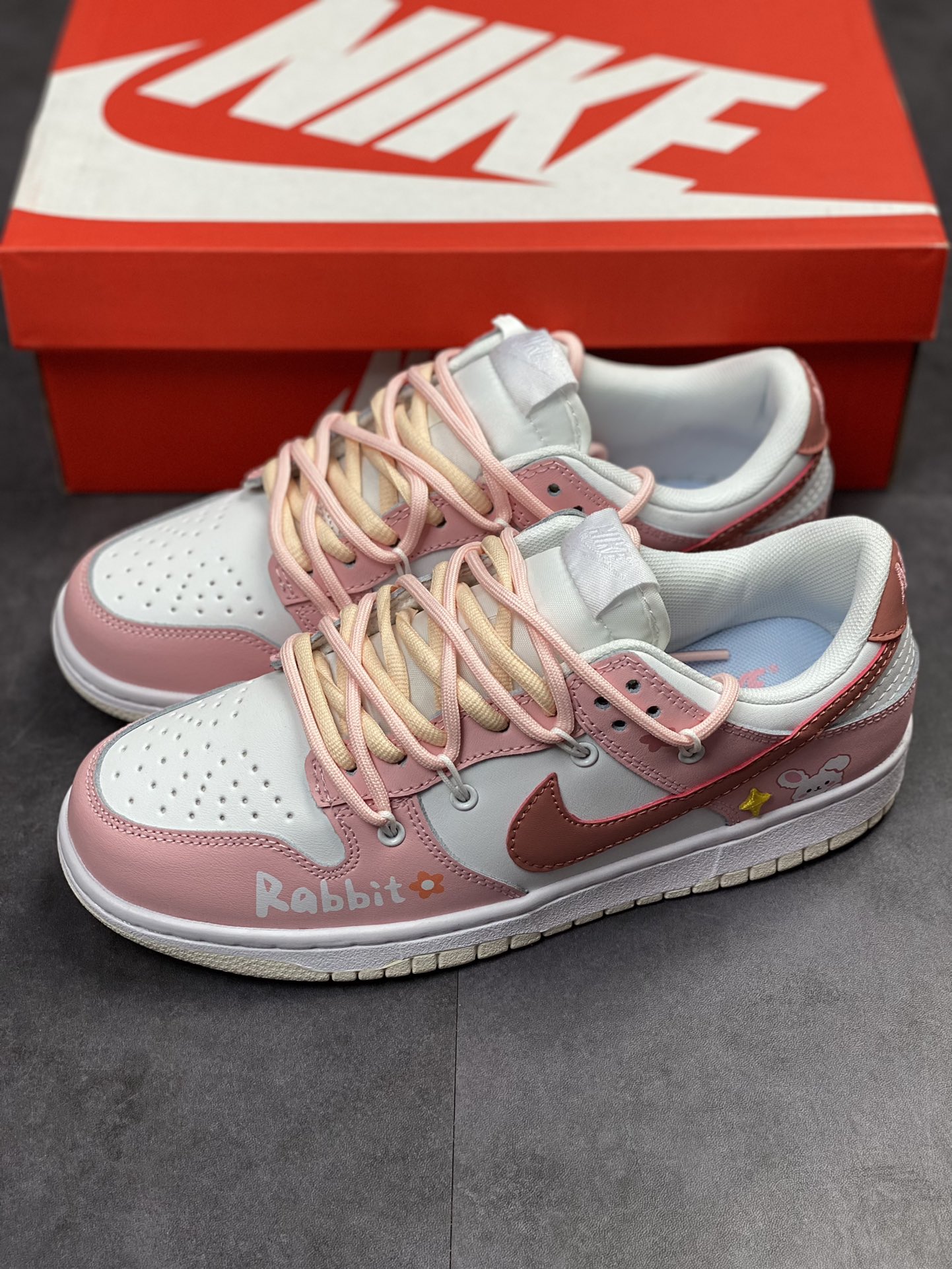 190 NIKE SB Dunk Low 白粉绑带 CW1590-001