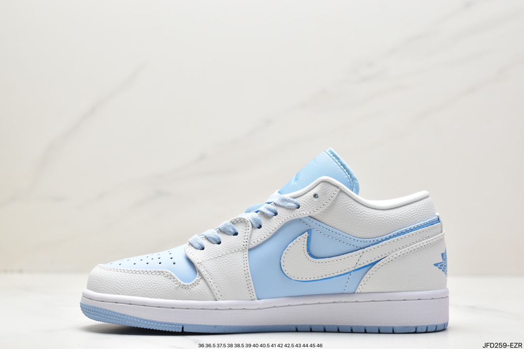 170 Air Jordan 1 Low 冰蓝白 官方同步新色 DV1299-104